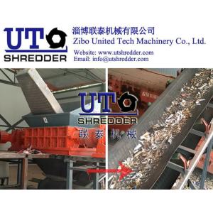 hot sale large mattress shredder/ double shaft shredder, waste furniture