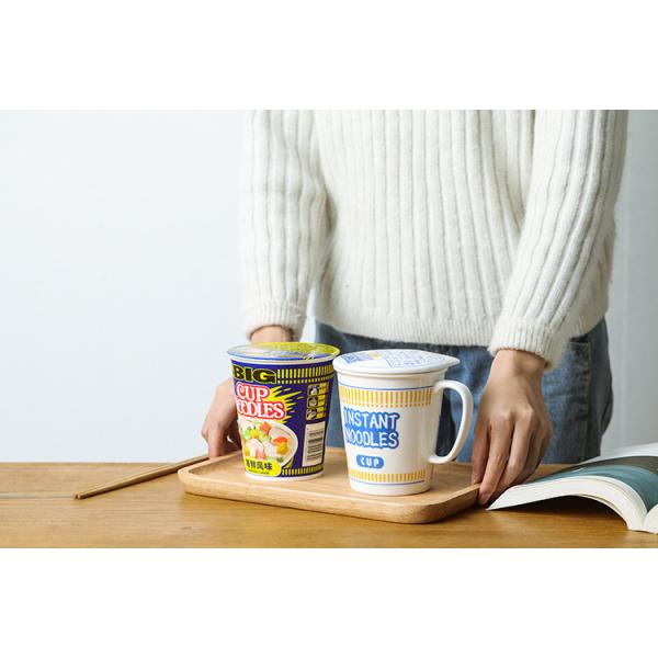 Sustainable Ceramic Instant Noodle Bowl , Porcelain Ceramic Ramen Bowl Set