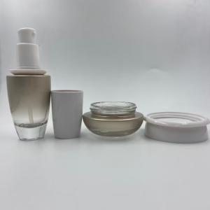 Lotion Bottle Cosmetic Bottle with Pump and Cap Cream Jar Cosmetic Packaging OEM