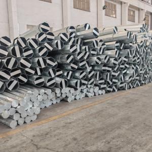 Philippines Distribution Steel Pole 35FT Nea Standard Galvanized Pole