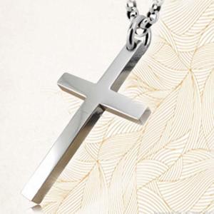 Sterling Silver Cross Pendant with 925 Silver Chain Necklace(N6030803)