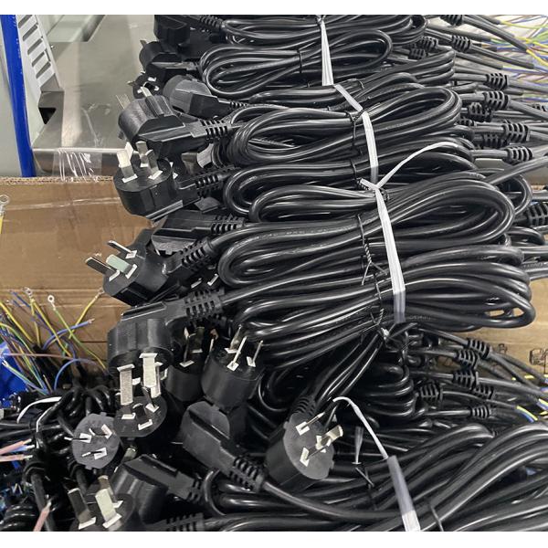 Buy Waterproof OEM Power Cable With Plug at wholesale prices