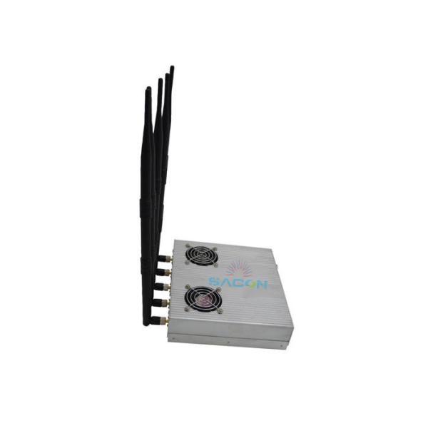 5 Antennas Classroom Cell Phone Jammer 12 Watt With 5% - 95% Humidity