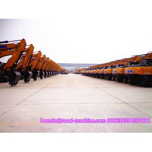 25Ton XCMG XE245C Hydraulic Crawler Excavator Yellow Color High Productivity