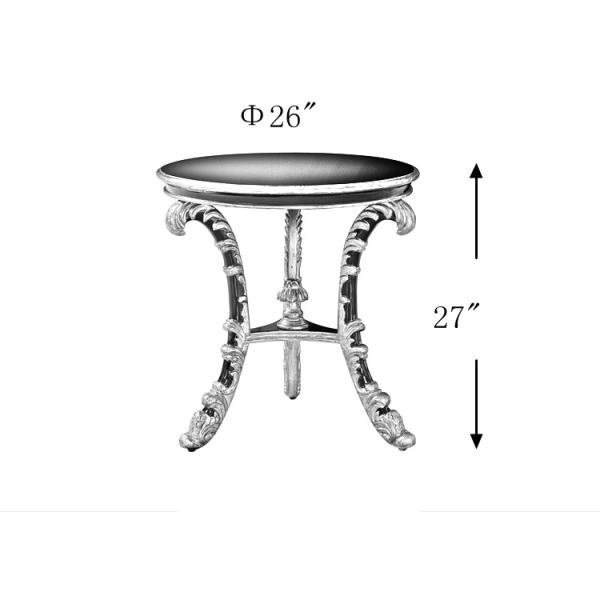 See larger image 2015 New Design Antique Carven wood 3 leg corner table TT-013