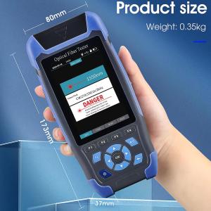 1310/1550nm SM Test Range 5m-60Km Mini OTDR 9 in 1 Tester with APC UPC SC/FC/ST