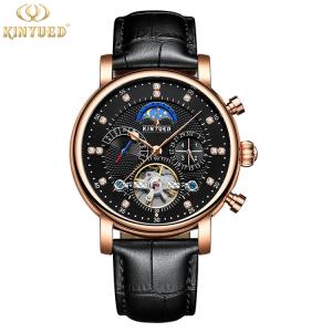 Durable Tourbillon Mechanical Watch Pin Buckle Stable Performance