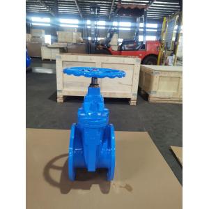 PN10 Flanged DIN F4 Gate Valve Resilient Seated Valves Ductile Iron