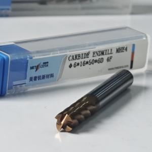 Hardness Four-Edge Plane Milling Cutter 6mm