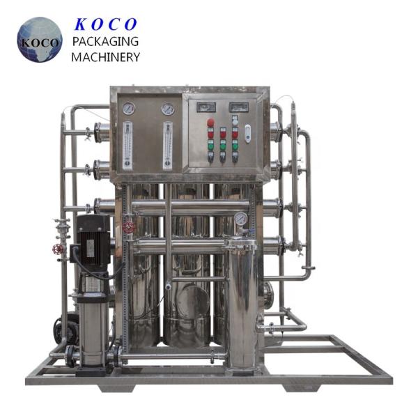 Buy Stainless Steel RO Water Treatment Equipment Bright Silver High Efficiency at wholesale prices