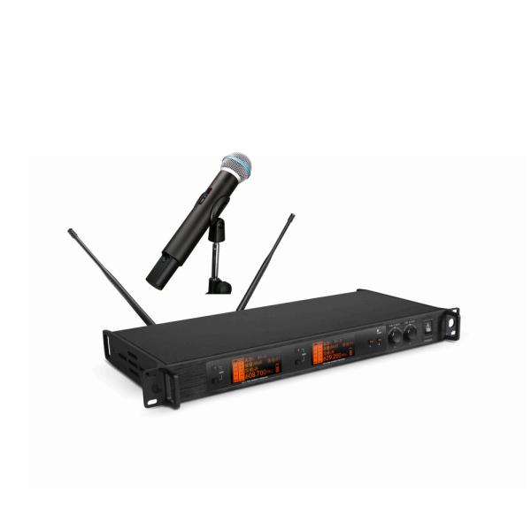 Buy NoiseLock Dual Squelch Circuit Wireless Handheld Microphone System Array Antenna at wholesale prices