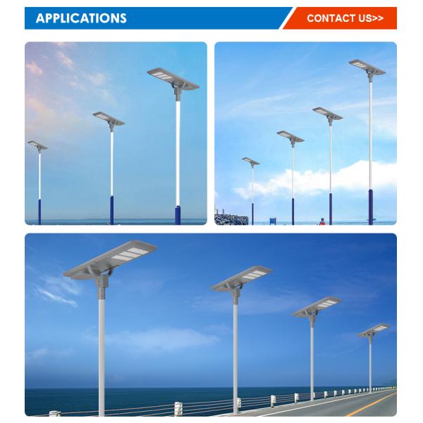 Outdoor Road Lighting Ip66 Waterproof StreetLight 400w 600w 800w 1000w 1200w Integrated All in One Led Solar Street Light