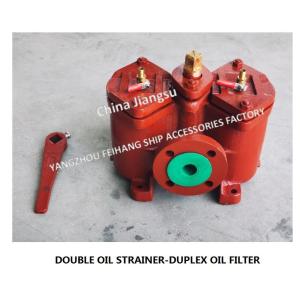 Double Oil Filter For Oil Separator Outlet Model:AS4032-0.25/0.16 CB/T425-94