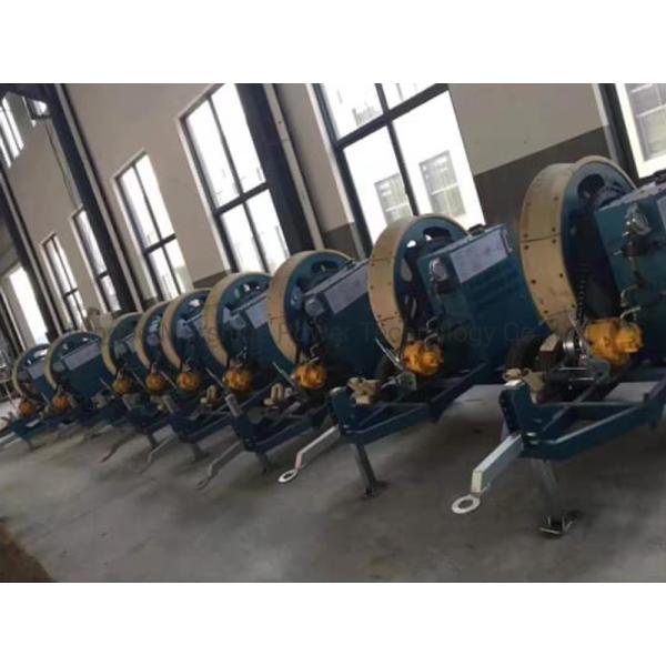 7.5kn Overhead Transmission Line Cable Stringing Equipment Hydraulic Cable Tensioner