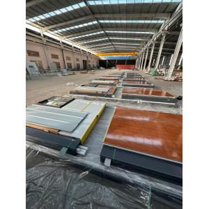 Customizable Canopy Staircase Glass Curtain Wall Fiber Glass Sandwich Panel