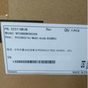 Quality Huawei rru3653 02311MUN WD5MAW365305 850mhz for sale