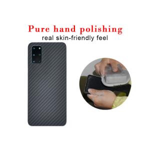 Samsung S20+ Black Matte Twill Aramid Fiber Samsung Case