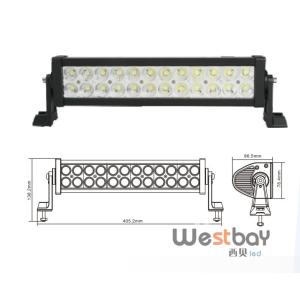 Quality 13.5&quot; 72W ip67 Offroad Super Bright LED Light Bar for ATV 4x4 Jeep for sale