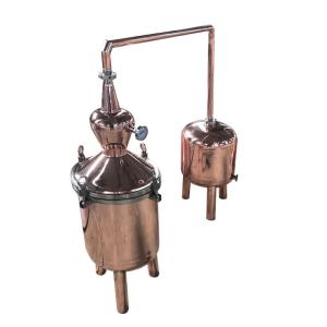 GHO 300L Alcohol Distillation Equipment with Easy Operation and CIP Cleaning System