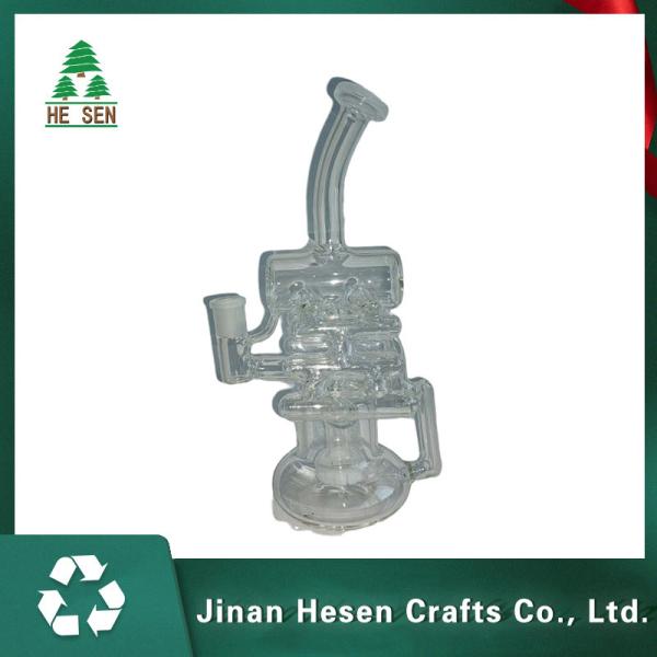 Buy Irregular Borosilicate 27cm Water Pipes Glass Bongs at wholesale prices