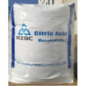 Quality White 20mesh Citric Acid Monohydrate Powder Einecs 200-662-2 for sale