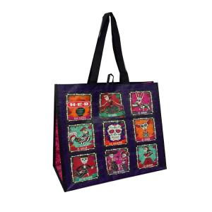 Eco Friendly Ink Shopping Bag With Branded Design PP Woven Handbag