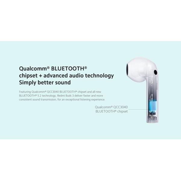 Global version Xiaomi Redmi Buds 3 Noise Cancellation Earbuds QCC Original TWS Wireless Earphone Headset