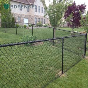 Galvanized Wire Chain Link Fence With High Tensile Metal Rolls 6 Feet Length Or