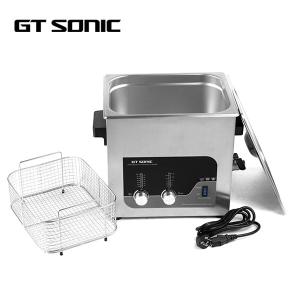 Double Power 200W Manual Ultrasonic Cleaner 9L Manual Heated Soak Tank 40kHz