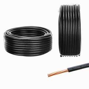 VDE H07V-R 450/750V Black Single Core Wire Solid Stranded Copper Conductor for