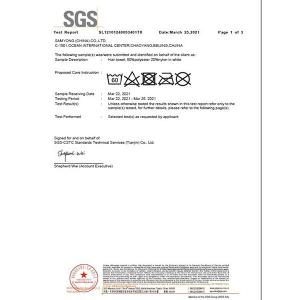 Samyong (China) Co., Ltd. Certifications