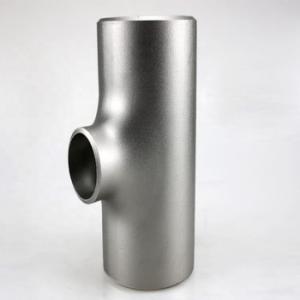 Quality Nickel Alloy Steel Pipe Fittings Reducing Tee 6&quot;X4&quot; SCH80 Incoloy800H ASME B16.9 for sale