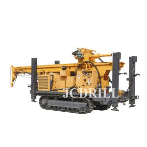 Small 1600m Depth Ground Track Water Rig Drilling Machine