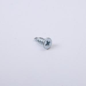 Galvanized Quenched Hardened Self Drilling Flat Head Screws / Cross Countersunk