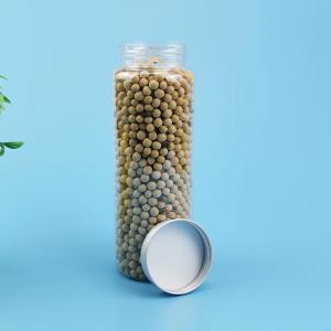 PET Transparent Disposable Beverage Jar With Aluminum Cover