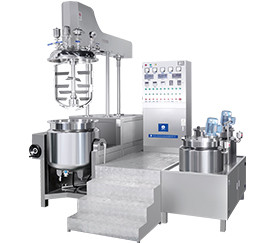 50L-10000L Vacuum Emulsification Machine Cosmetic Homogenizer Mixer High