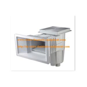 China White ABS Wide Mouth Wall Skimmer Economic With Decrative Face Plate on sale