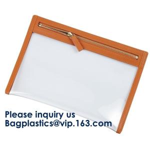 OEM Makeup Cosmetic Bag Commodity Package Packing Soft Customized PVC Slider