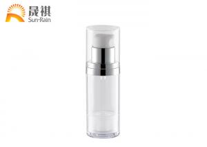 China 30ml 50ml AS Airless Lotion Bottle With Airless Pump Sprayer SR-2179A on sale
