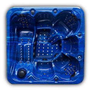 6 Person Massage Bathtub Acrylic Balboa Control System Hot Tub Outdoor Spa