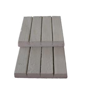 Fire Resistance Calcium Silicate Brick Rigid Insulation With 3V Grooves