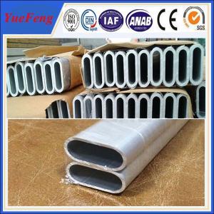 China YueFeng aluminium extrusion profile housing / aluminum extrusion oval tube on sale