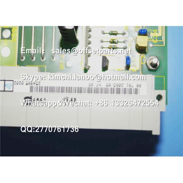 00.781.2083/05 NT85 00.785.0213/02 NT85-2 circuit board original used printer part offset printing machine parts