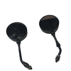Black Color Bajaj Auto Rickshaw Parts / Three Wheeler Rear View Mirrors