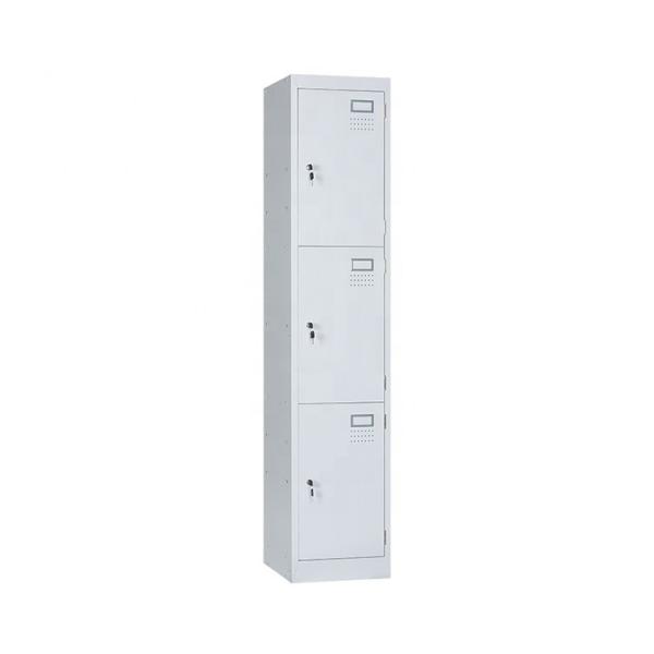 Buy Morden 3 door wardrobe steel sports locker room bedroom furniture at wholesale prices