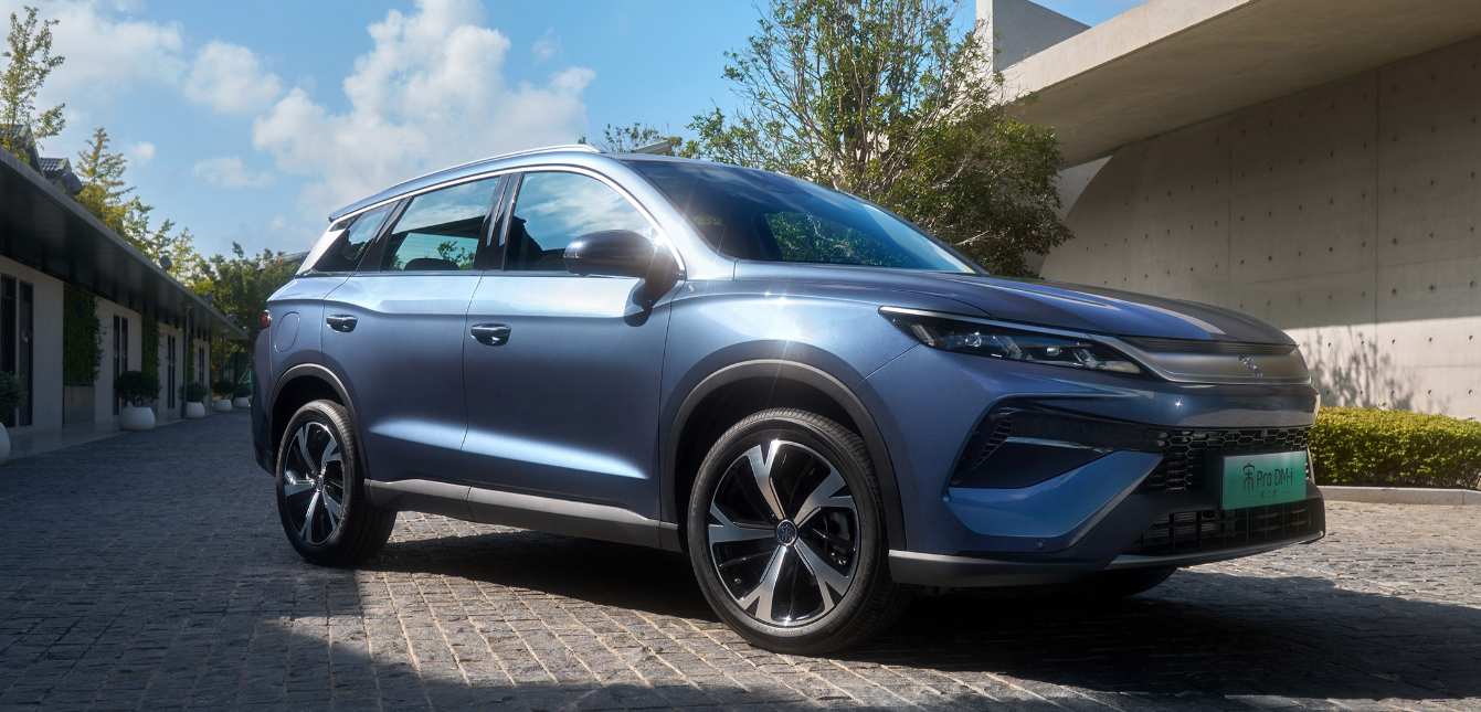 Quality Ride-Hailing Vehicle Passenger Car Rental Vehicle BYD Song Pro DM-i 110KM Navigation Honor Edition for sale