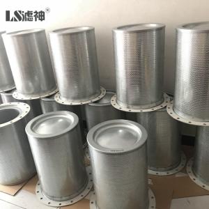 Fiber Glass Air Compressor Filter Oil And Gas Separator AS2458