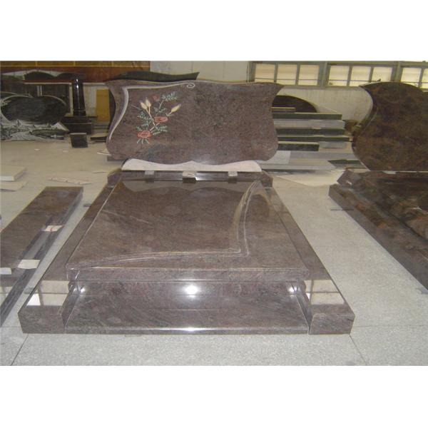 European Classic Tombstone And Monument Multicolor Embossment Extra Finish