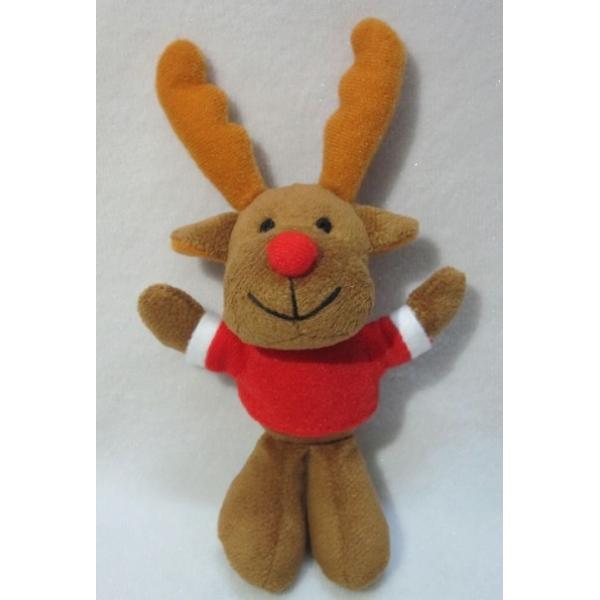 Buy Small Reindeer With T shirt Soft Toy Plush Toy at wholesale prices