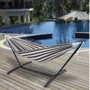 Upgrade Your Relaxation Experience with Wrought Iron Hammock Stand Package